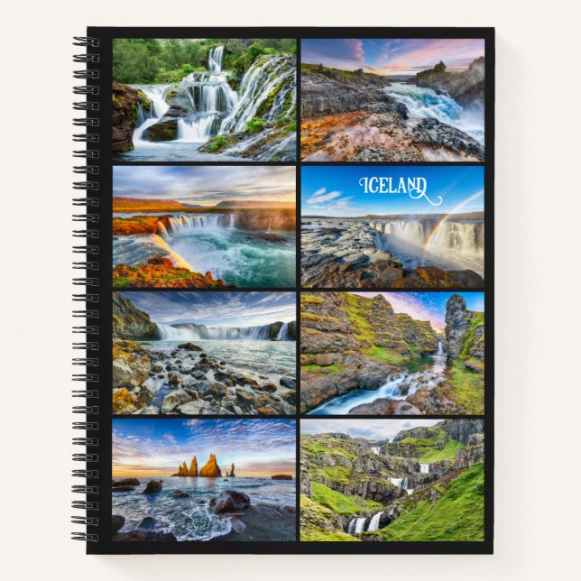 Cuaderno Personalizado Texto Islandia (Anverso)