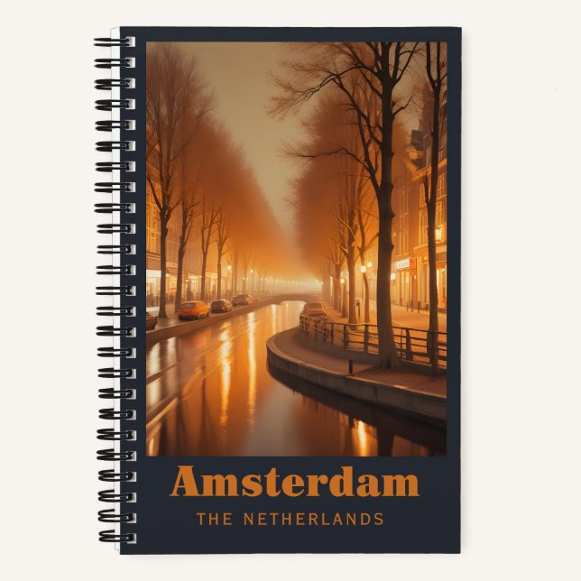 Cuaderno Personalizado Textos Ámsterdam (Anverso)