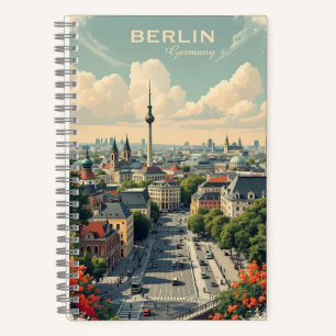 Cuaderno Personalizado Textos Berlín, Alemania