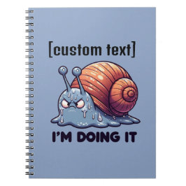 Cuaderno Personalizado Textos Graciosos Motivación del sudo