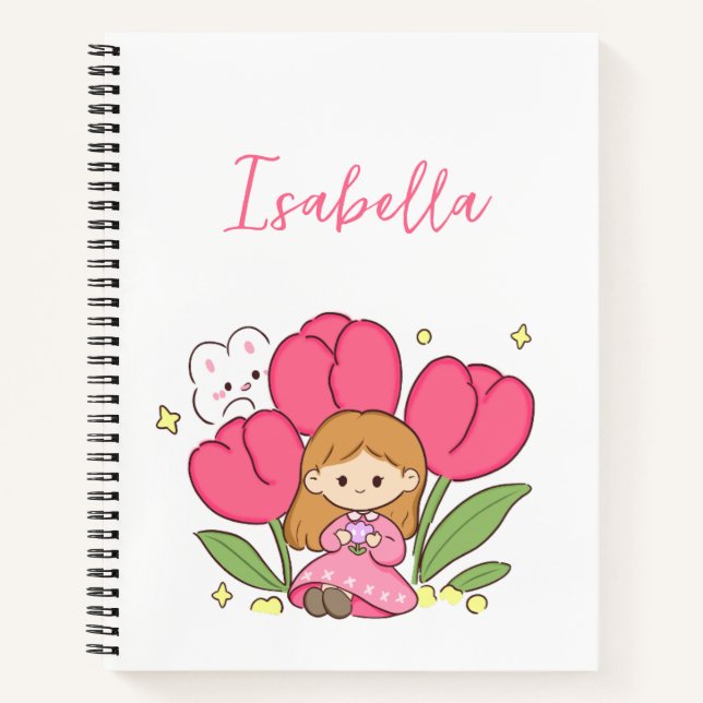 Cuaderno Personalizado Tulips (Anverso)