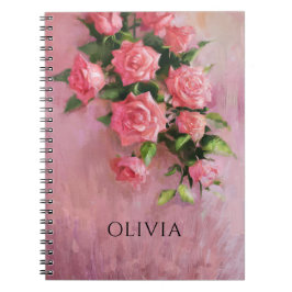 Cuaderno Personalizado Un sueño en tonos rosas