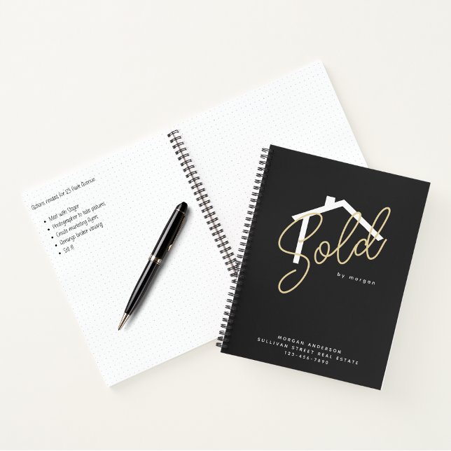 Cuaderno Personalizado Vendido Por Agente Inmobiliario (Subido por el creador)
