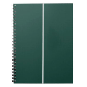 Cuaderno Personalizado verde y blanco