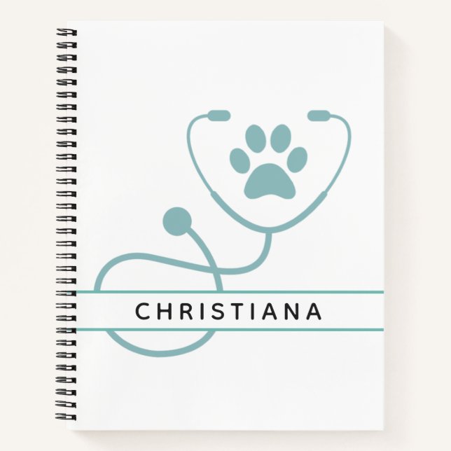 Cuaderno Personalizado Veterinarios (Anverso)
