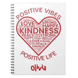 Cuaderno Personalizado Vibraciones Positivas Vida