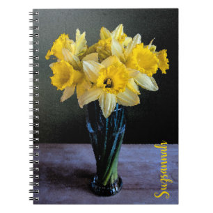 Cuaderno Personalizado Vibrante Daffodil En Vida Útil