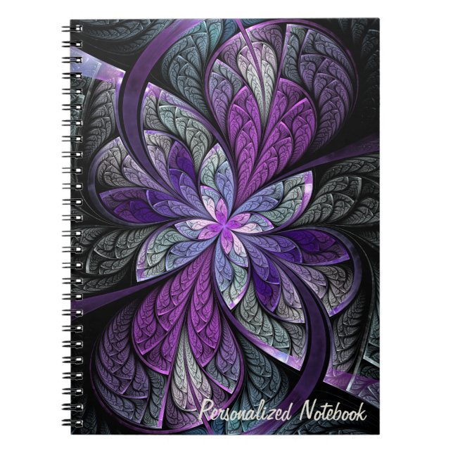 Cuaderno personalizado Violett de Chanteuse del La (Frente)