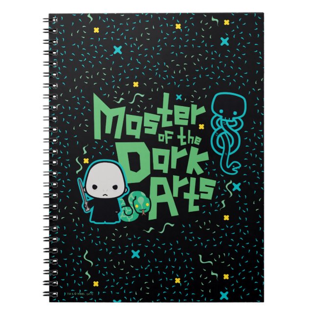 Cuaderno Personalizado Voldemort - Maestro de las Artes Osc (Frente)