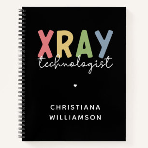 Cuaderno Personalizado Xray Technologist X-ray Tech Gifts