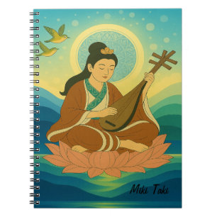 Cuaderno Personalizado Zen Meditation Mindful Benzaiten
