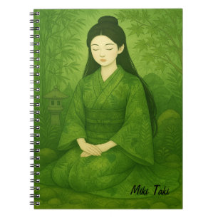 Cuaderno Personalizado Zen Yoga Meditación Mentalidad Arte 