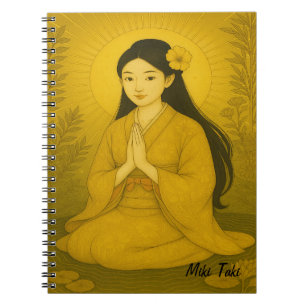 Cuaderno Personalizado Zen Yoga Meditación Mentalidad Arte 
