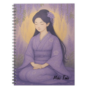 Cuaderno Personalizado Zen Yoga Meditación Mentalidad Arte 