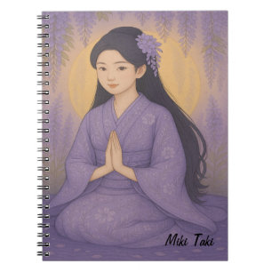 Cuaderno Personalizado Zen Yoga Meditación Mentalidad Arte