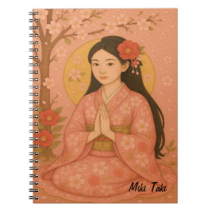 Cuaderno Personalizado Zen Yoga Meditación Mentalidad Arte 