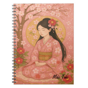 Cuaderno Personalizado Zen Yoga Meditación Mentalidad Arte 