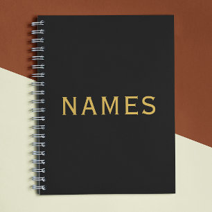 Cuaderno Personalizados con Apellido o Apodo en Ellos