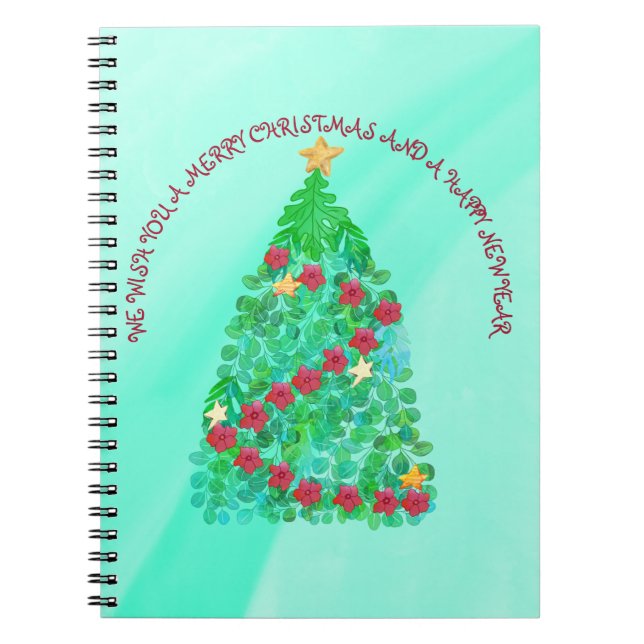 CUADERNO PERSONALIZADOS LE QUEREMOS UNA NAVIDAD FEROZ (Frente)
