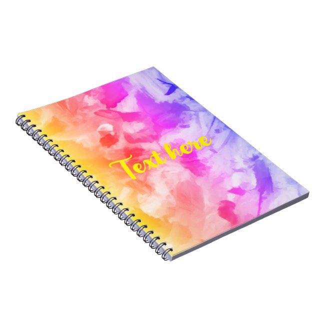 Cuaderno Personalizar bloc de notas de fotos en espiral mul (Lado Derecho)