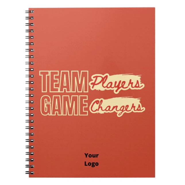 Cuaderno Personalizar con la empresa Logo Teamwork (Frente)