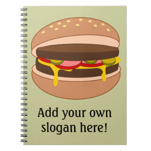 Cuaderno Personalizar de este gráfico de Hamburger