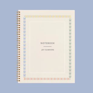 Cuaderno Personalizar de planeamiento de portátiles de moda