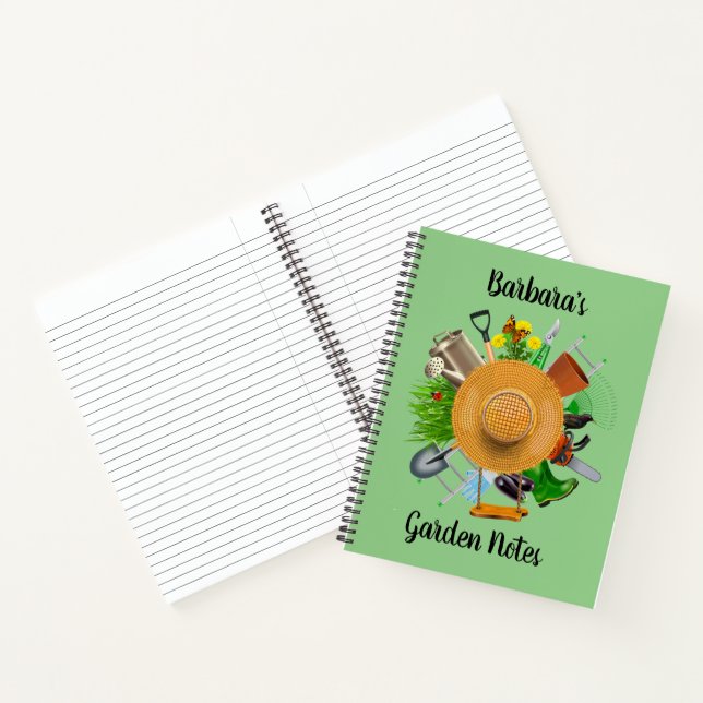 Cuaderno Personalizar el bloc de notas de Gardeners (Interior)