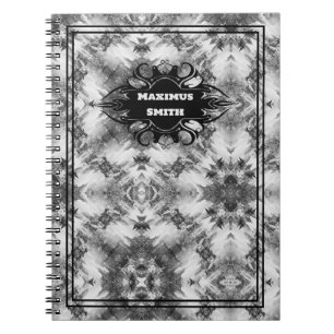 Cuaderno Personalizar Estético Elegante Abstracto Étnico