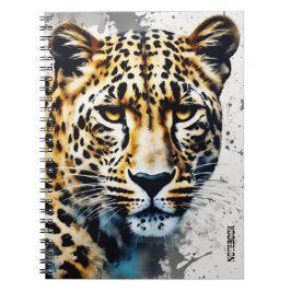 Cuaderno PERSONALIZAR: Leopardo | Diario de bloc de notas