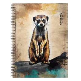 Cuaderno PERSONALIZAR: Meerkat | Diario de bloc de notas