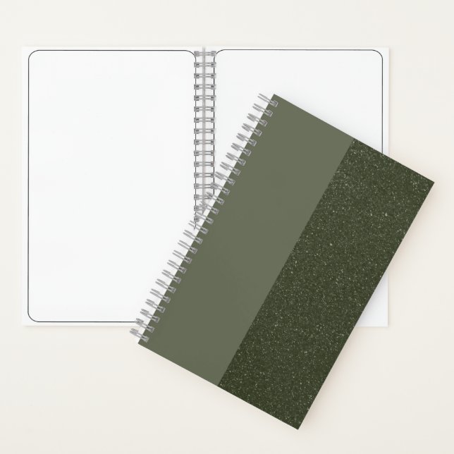 Cuaderno Personalizar Moss Green Sketchbook - División dere (Interior)