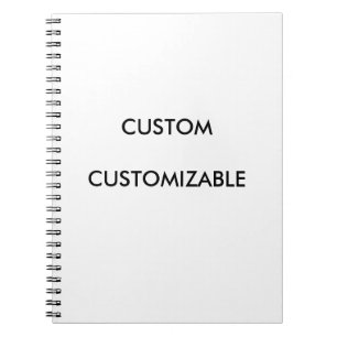 Cuaderno Personalizar Personalizable Personalizado en blanc