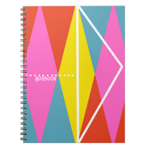 Cuaderno PERSONALIZAR: portátil Harlequin Pattern