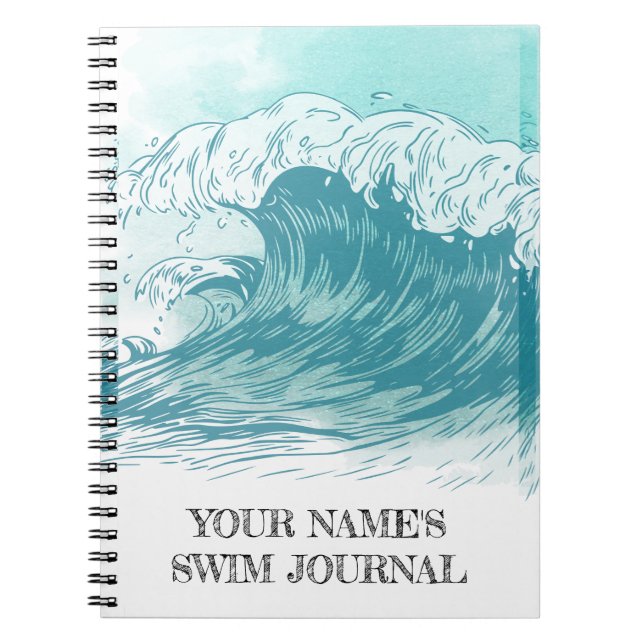 Cuaderno *PERSONALIZAR* Swim Journal (Frente)