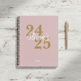 Cuaderno Personalized Academic Diary 2024-2025