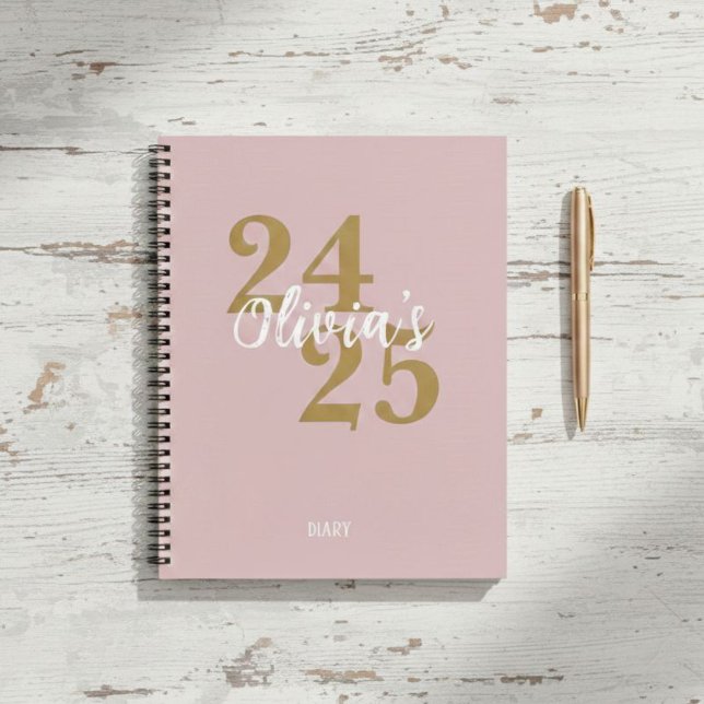 Cuaderno Personalized Academic Diary 2024-2025 (Subido por el creador)