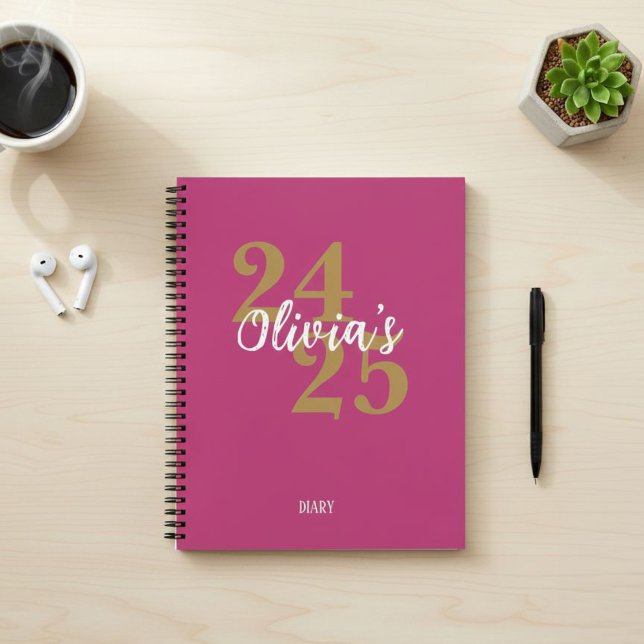 Cuaderno Personalized Academic Diary 2024-2025 (Subido por el creador)