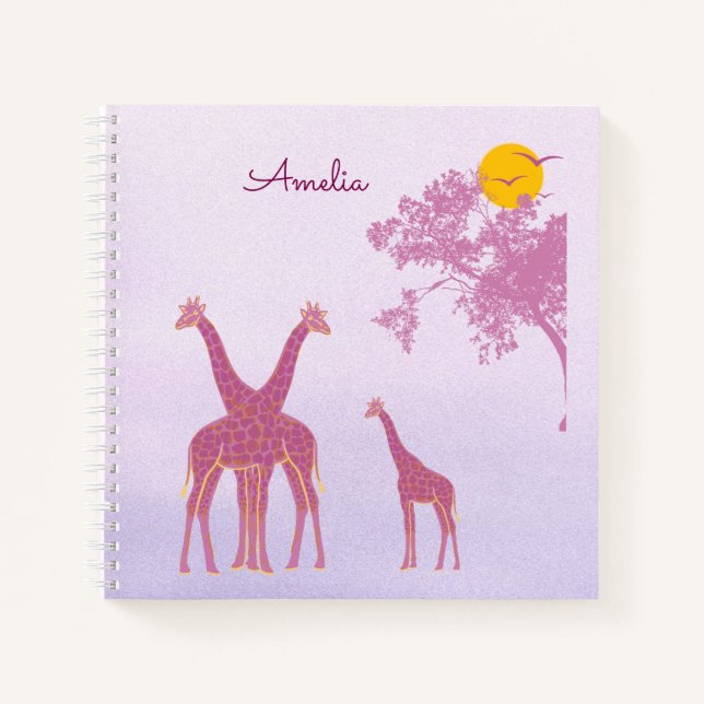 Cuaderno Personalized African Safari  (Anverso)