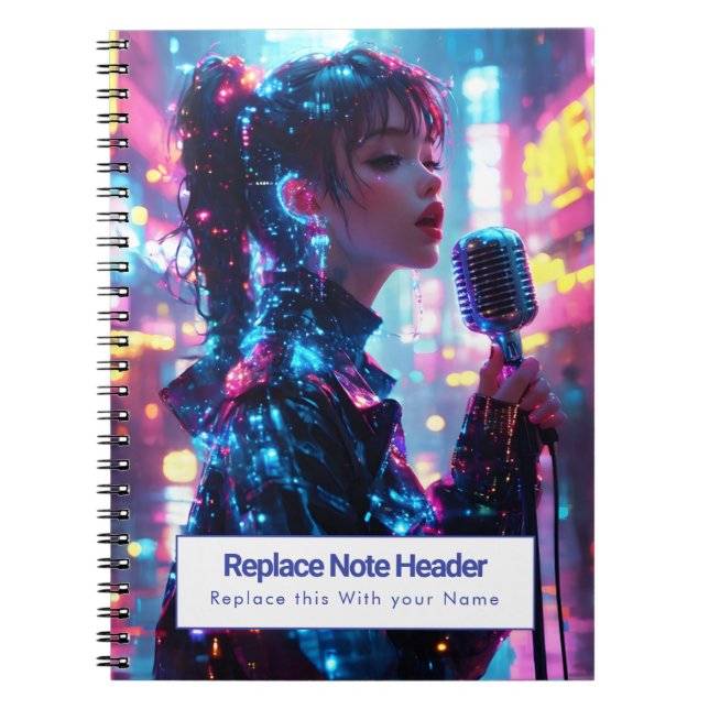 Cuaderno Personalized Anime Themed Notebook (Frente)