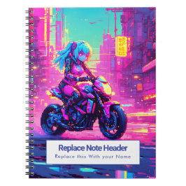 Cuaderno Personalized Anime Themed Notebook