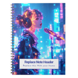 Cuaderno Personalized Anime Themed Notebook