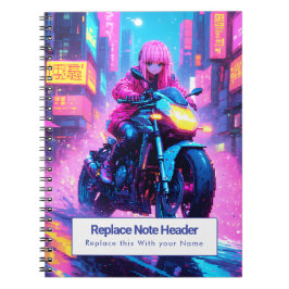 Cuaderno Personalized Anime Themed Notebook