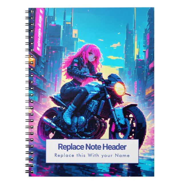 Cuaderno Personalized Anime Themed Notebook (Frente)