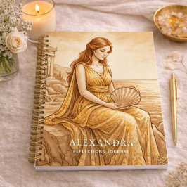 Cuaderno Personalized Aphrodite Reflections Journal