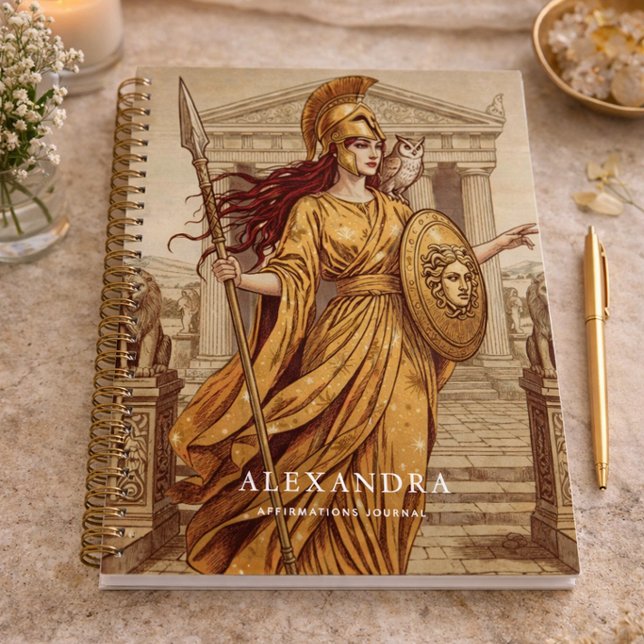 Cuaderno Personalized Athena Affirmation Journal (Subido por el creador)