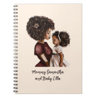 Personalized Black Mom and Daughter (3)