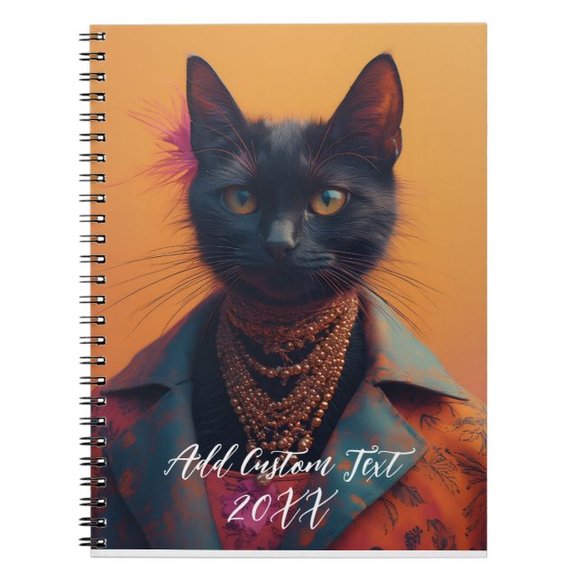 Cuaderno Personalized Cat Photo Playing Cards | Custom Pet  (Frente)