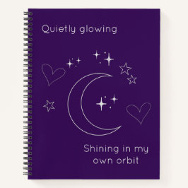Cuaderno Personalized Celestial Design Spiral Notebook