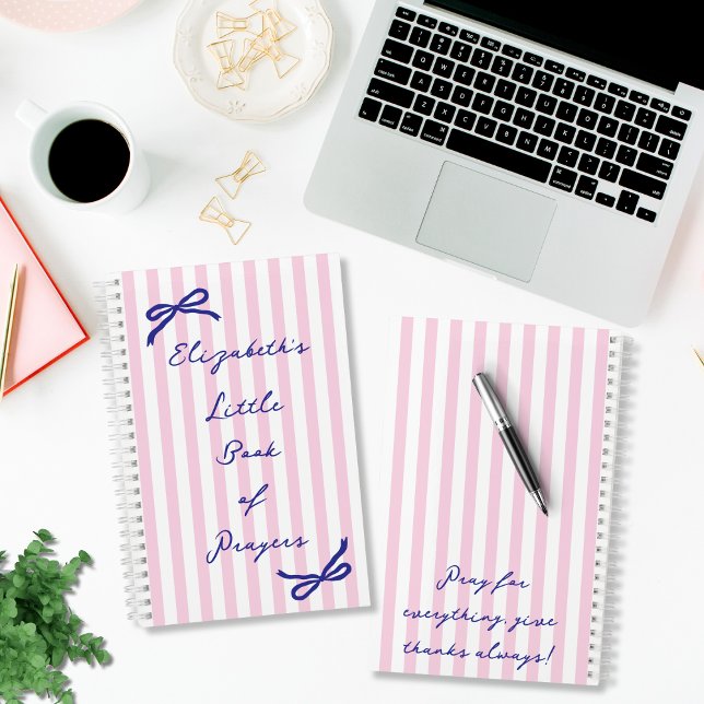 Cuaderno Personalized Christian Prayer Bible Study Notebook (Subido por el creador)